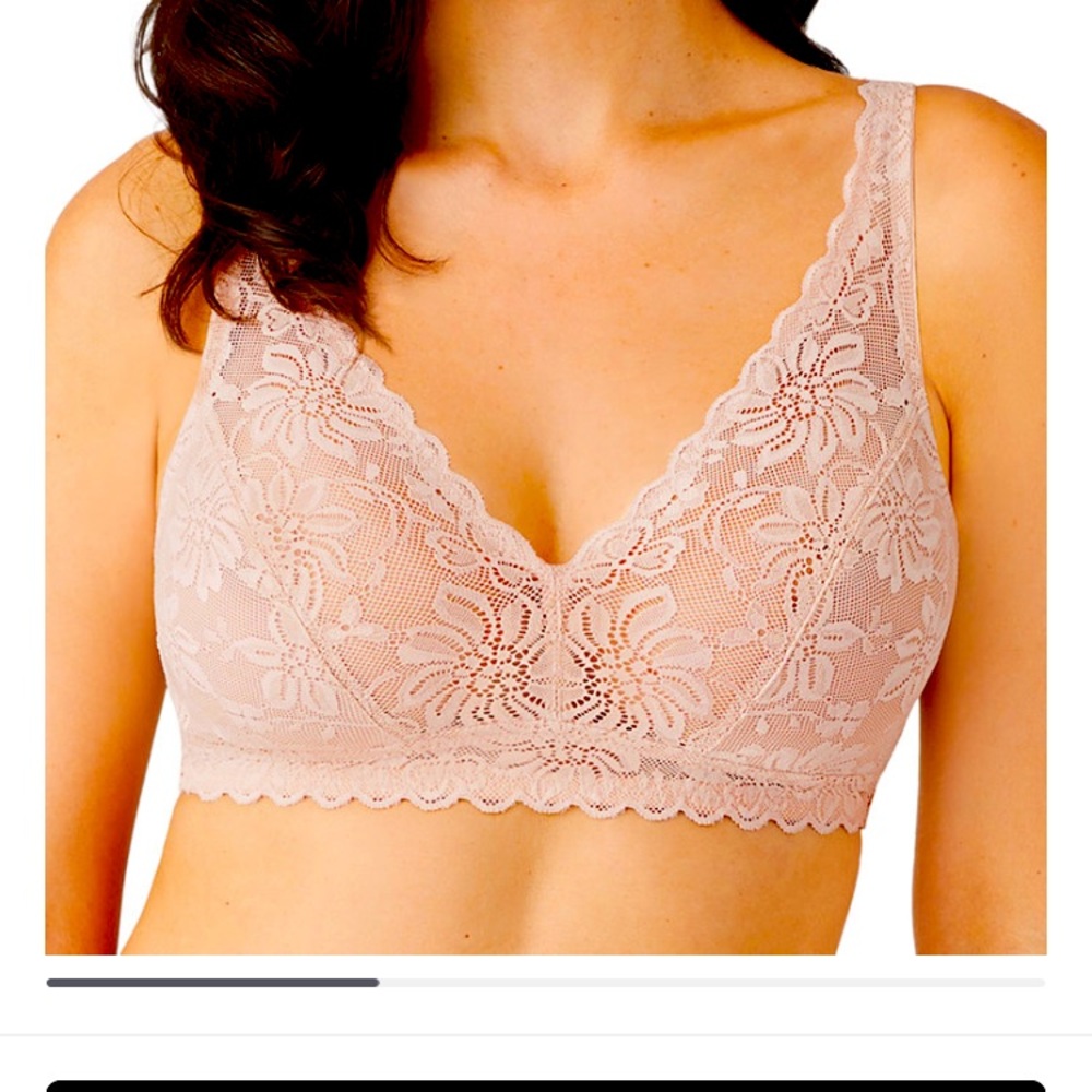 Wacoal’s Soft sense lace bralette.